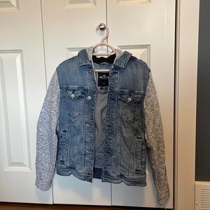 Hollister Jean jacket hoodie